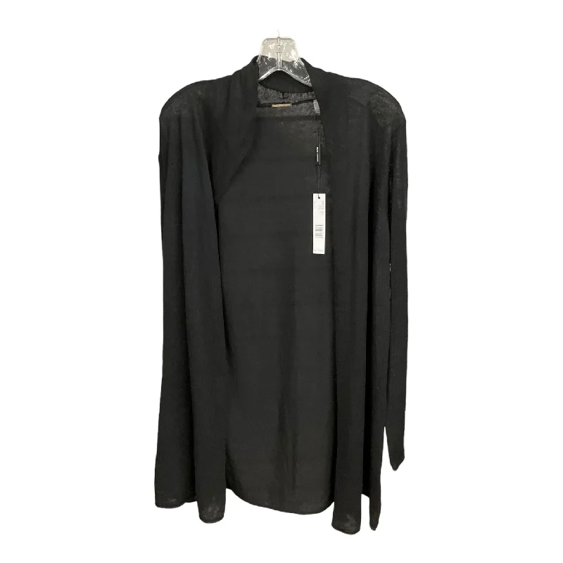 Black Sweater Cardigan Elie Tahari, Size M