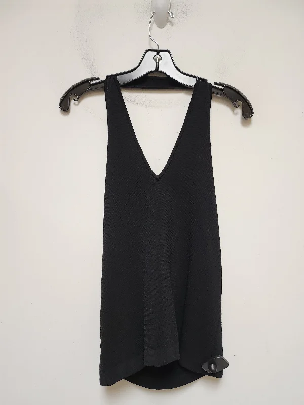 Black Top Sleeveless Ann Taylor, Size M