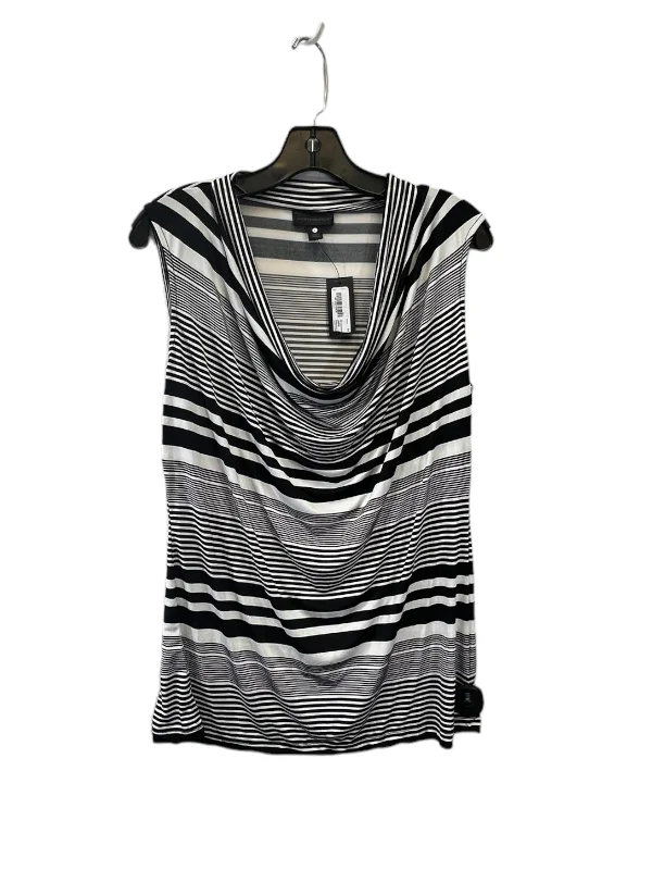 Black & White Top Sleeveless Worthington, Size L