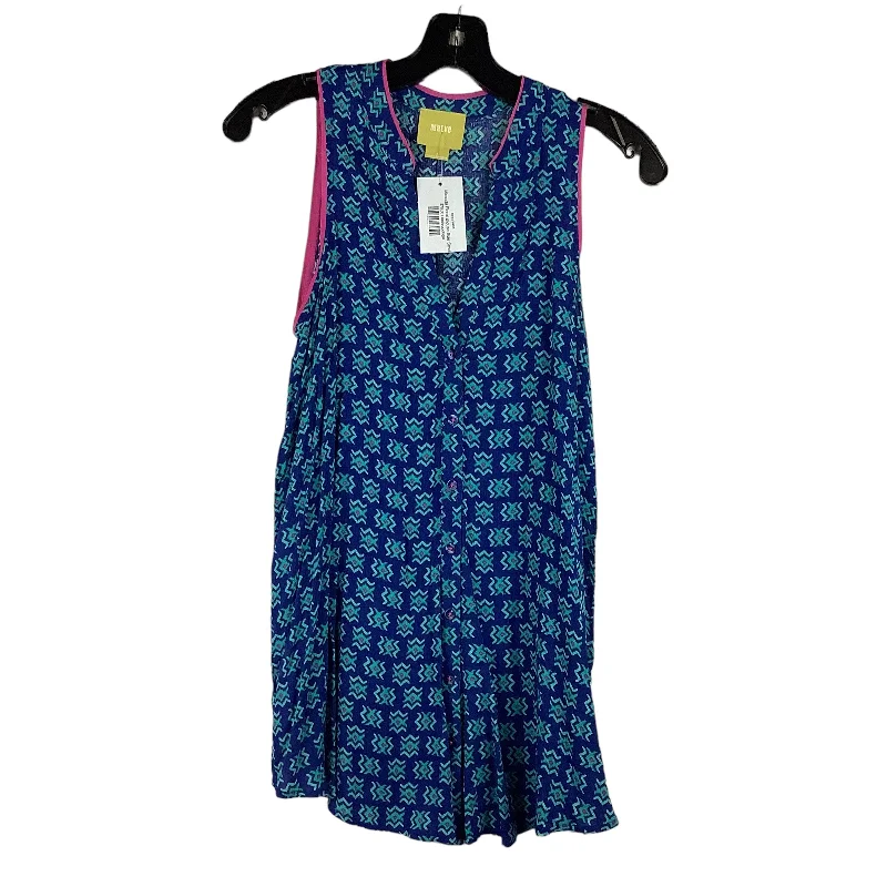 Blue Top Sleeveless Maeve, Size 2