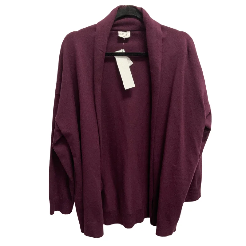 Cardigan By Common Threads In Purple, Size: Xlp