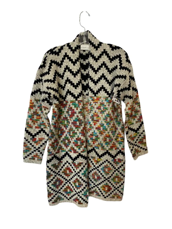 Cardigan By Dreamers In Multi-colored, Size: M