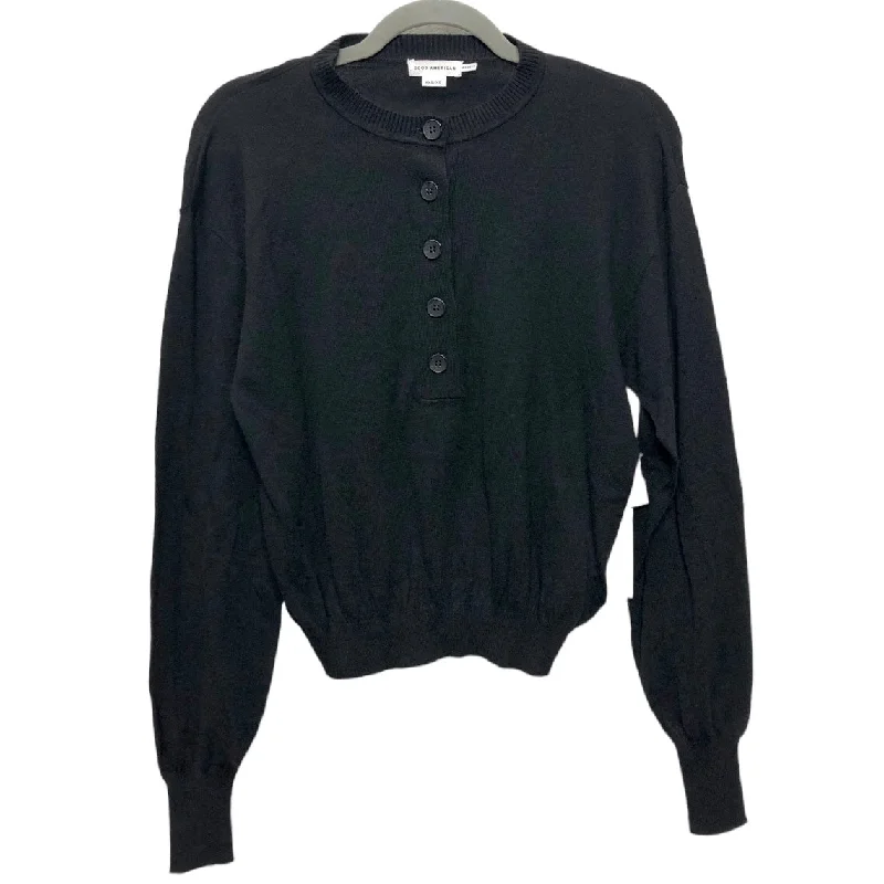 Cardigan By Good American In Black, Size: Xxs