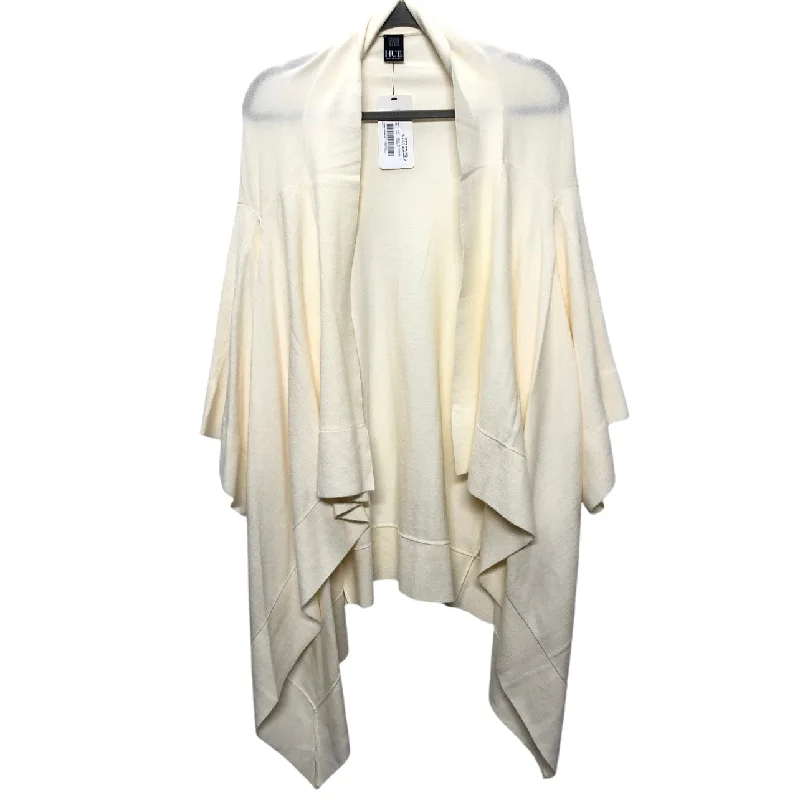 Cardigan By Hue In Cream, Size: Onesize