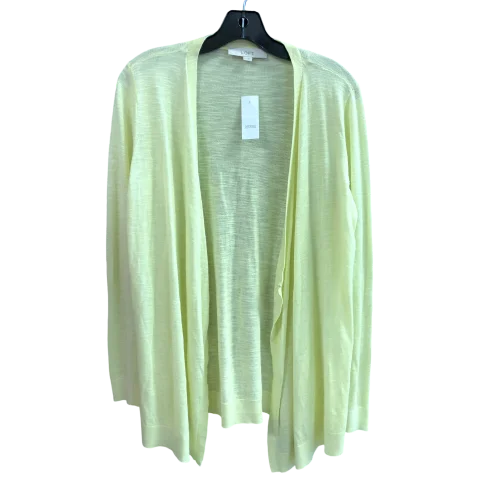 Cardigan By Loft In Yellow, Size: M