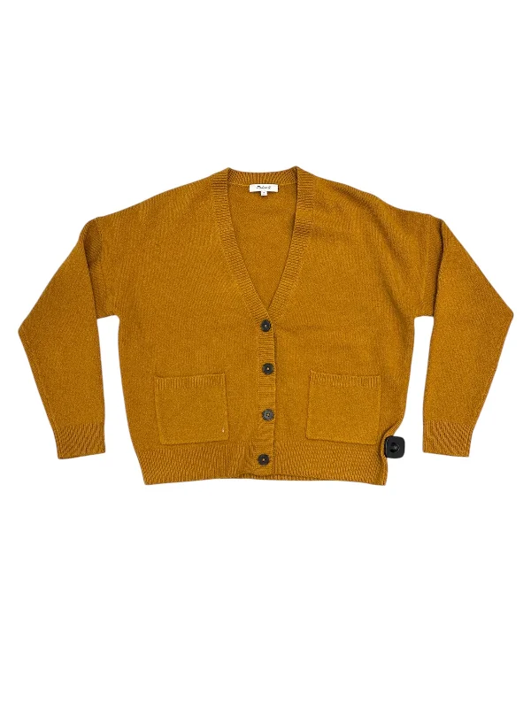 Cardigan By Madewell In Yellow, Size: M