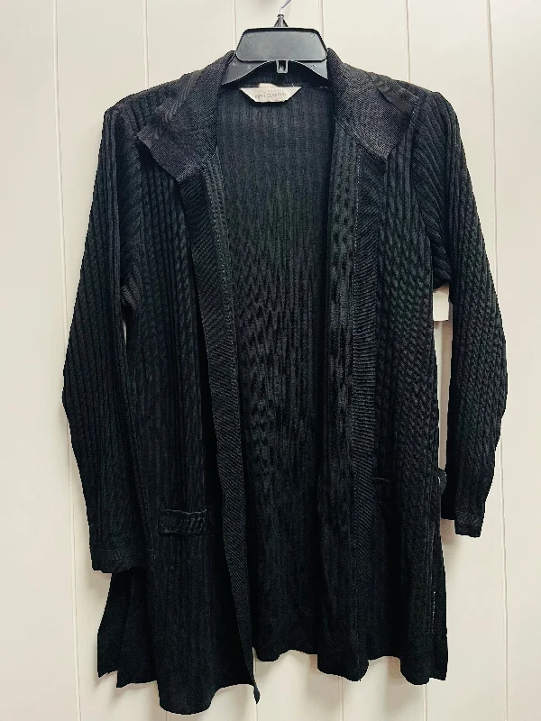 Cardigan By Misook In Black, Size: M