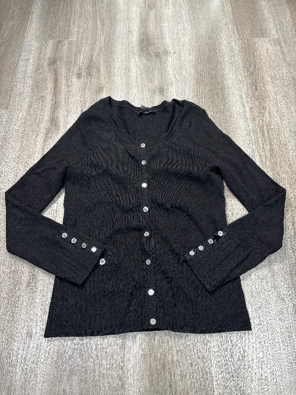 Cardigan By White House Black Market In Black, Size: Xl