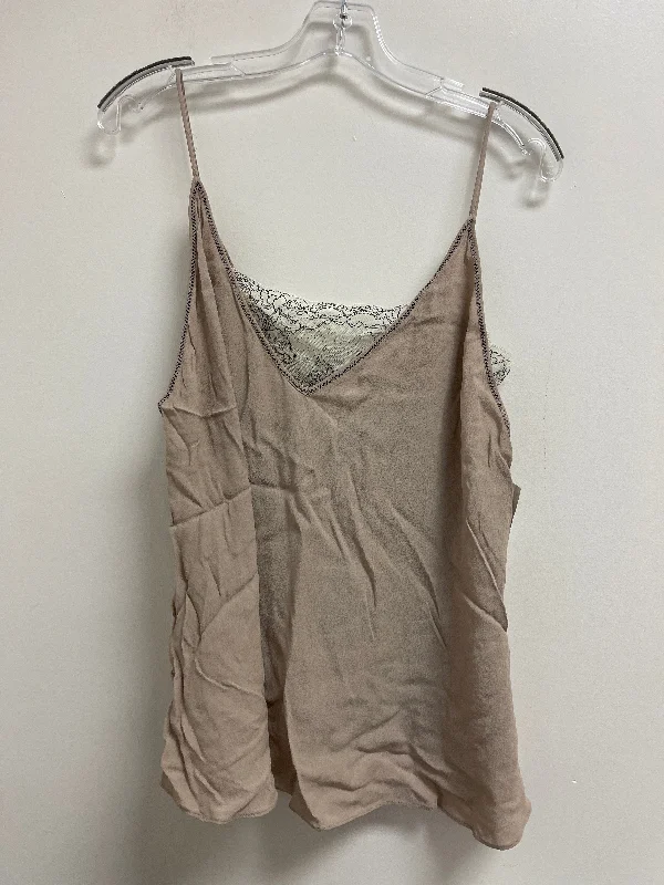 Cream Top Sleeveless Mustard Seed, Size M