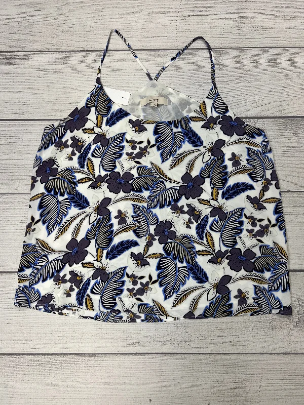 Print Top Sleeveless Loft, Size L