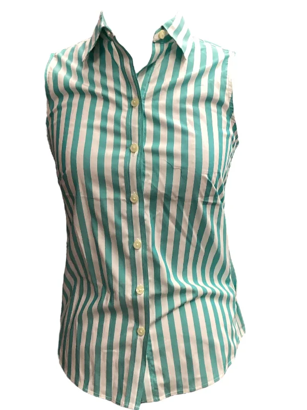 Striped Pattern Top Sleeveless Banana Republic, Size 0