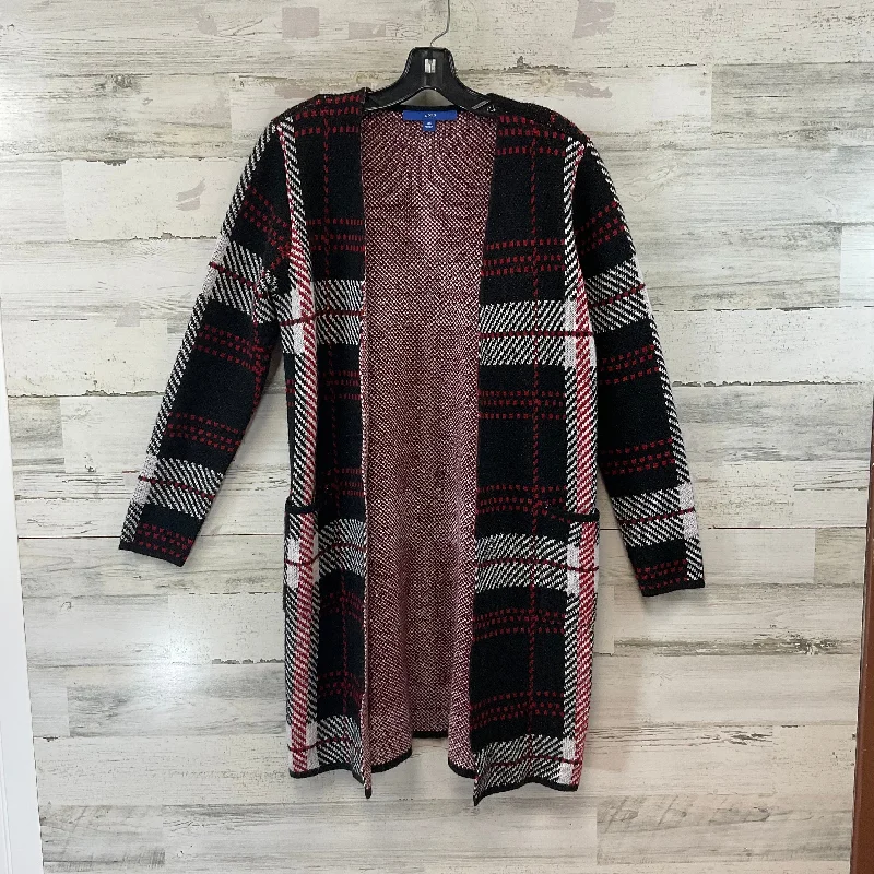 Sweater Cardigan By Apt 9 In Black, Size: S