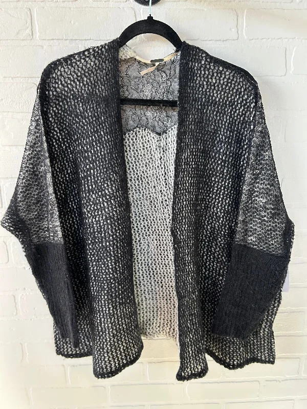 Sweater Cardigan By Free People In Black, Size: S