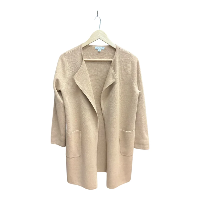 Sweater Cardigan By J. Crew In Beige, Size: Xs