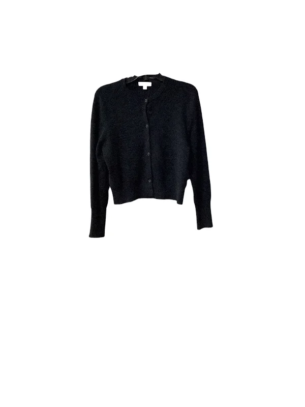 Sweater Cardigan By J. Crew In Black, Size: L