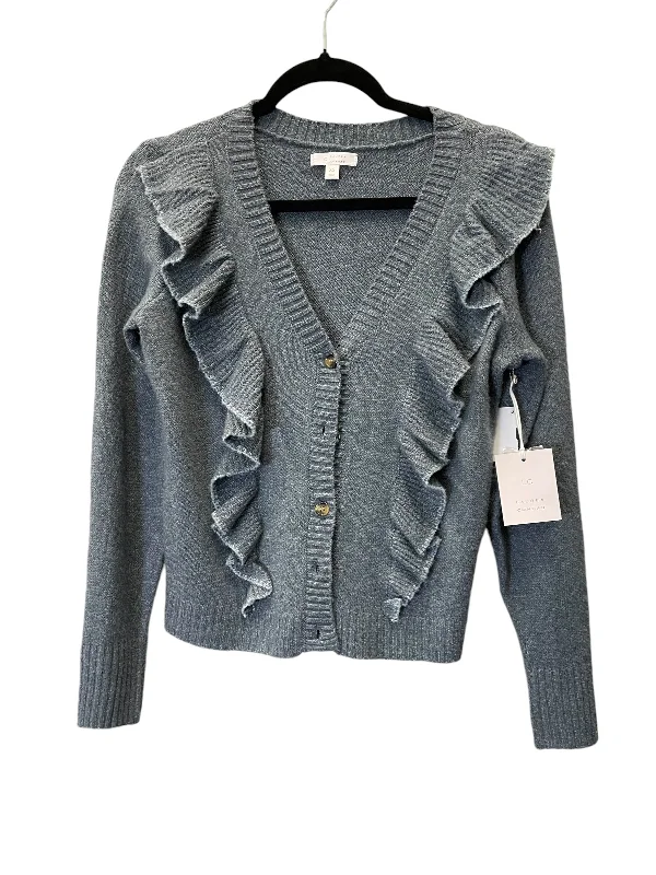 Sweater Cardigan By Lc Lauren Conrad In Grey, Size: Xs