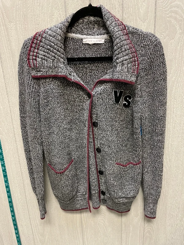 Sweater Cardigan By Victorias Secret In Grey, Size: Xs