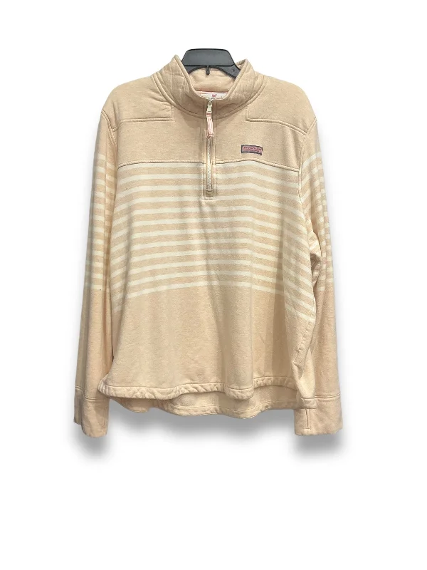 Sweatshirt Collar By Vineyard Vines In Striped Pattern, Size: 3x