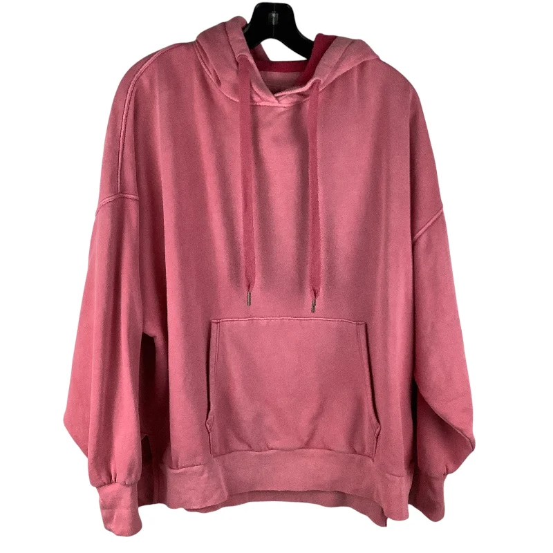 Sweatshirt Hoodie By American Eagle In Pink, Size: Xs