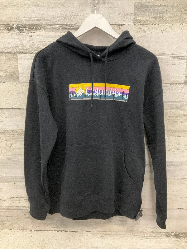 Sweatshirt Hoodie By Columbia In Black, Size: S