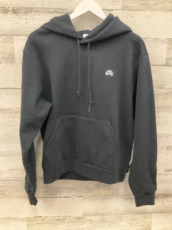 Sweatshirt Hoodie By Nike In Black, Size: Xs