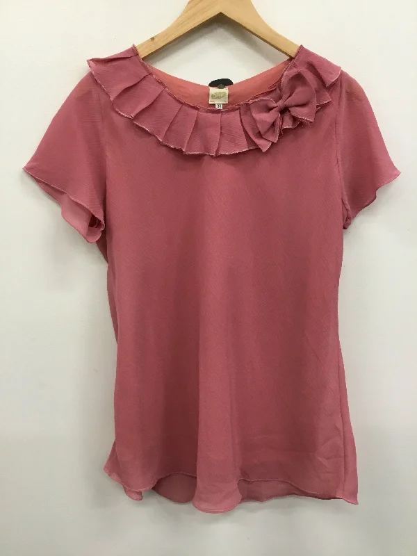 Top Short Sleeve By Clothes Mentor In Pink, Size: 3x