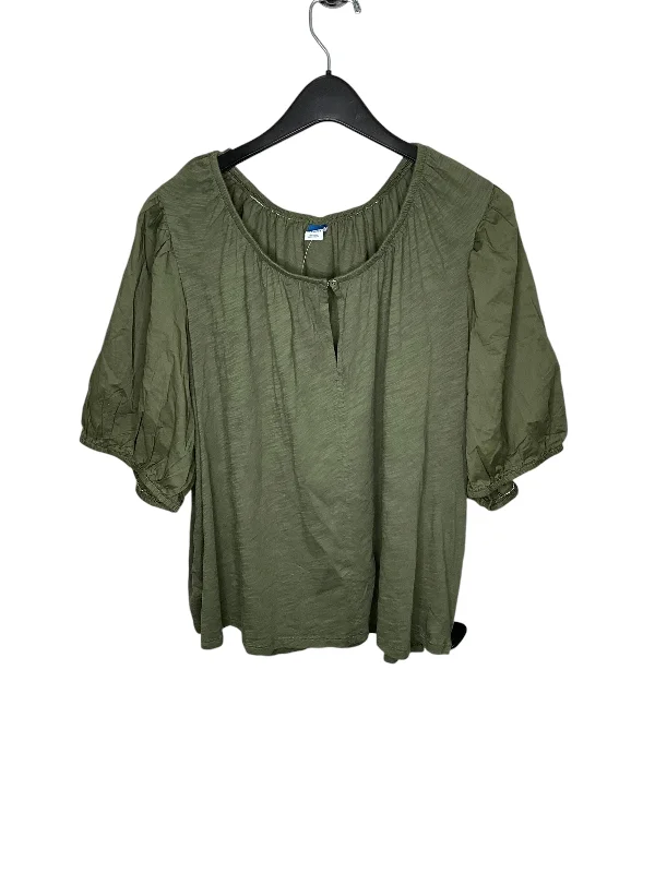 Top Short Sleeve By Old Navy In Green, Size: 3x