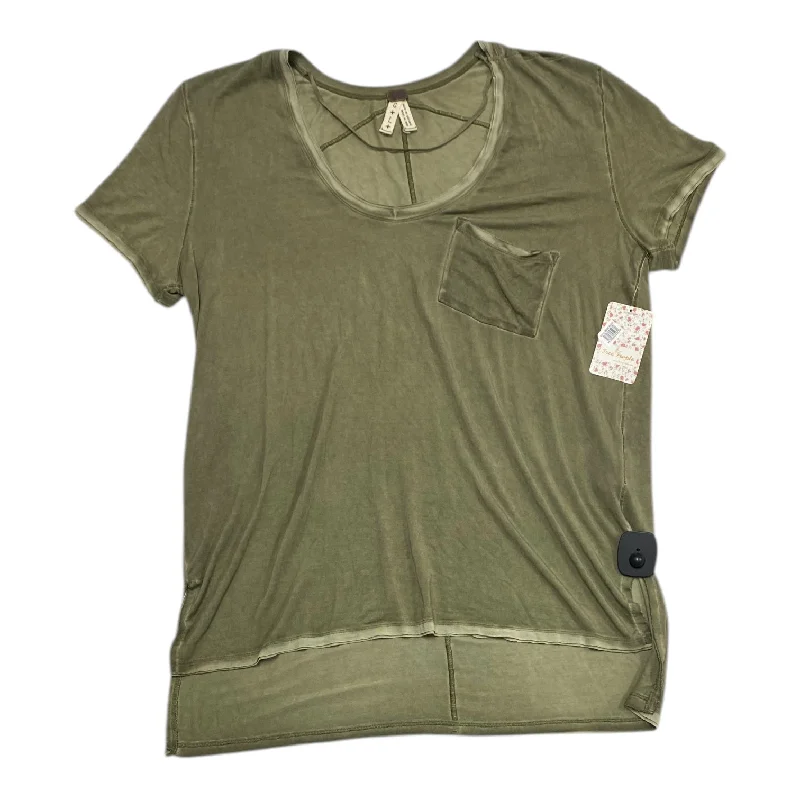 Top Short Sleeve By We The Free In Green, Size: L