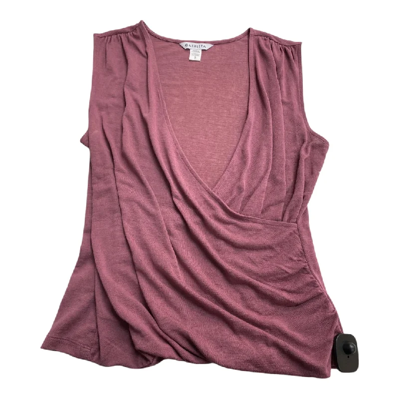 Top Sleeveless By Athleta In Pink, Size: S