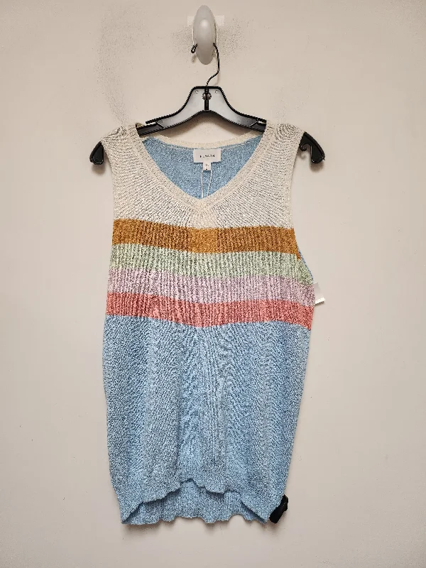 Top Sleeveless By Clothes Mentor In Multi-colored, Size: L