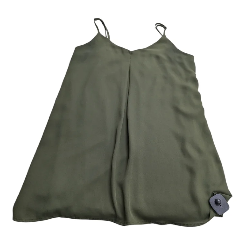 Top Sleeveless By FOREIGN Exchange  In Green, Size: S