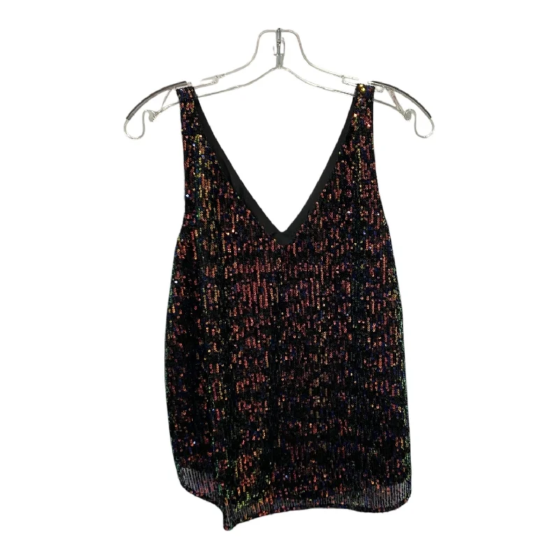 Top Sleeveless By Loft In Multi, Size:S