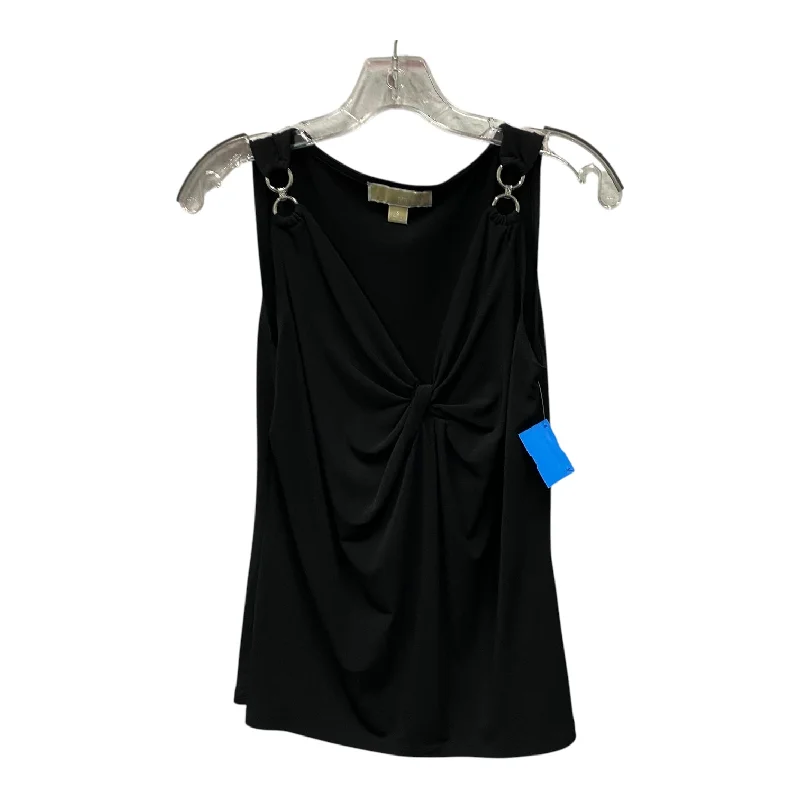 Top Sleeveless By Michael By Michael Kors In Black, Size:S