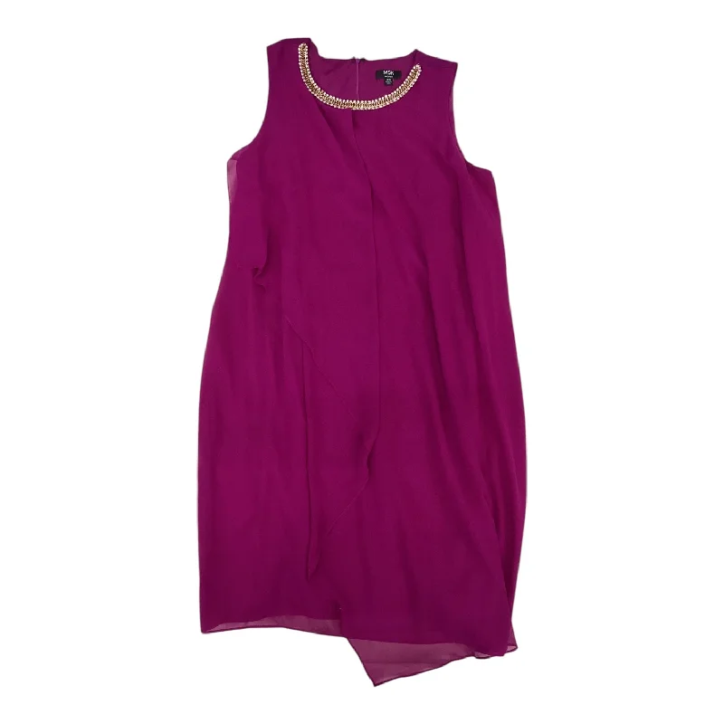 Top Sleeveless By Msk In Purple, Size: Xl