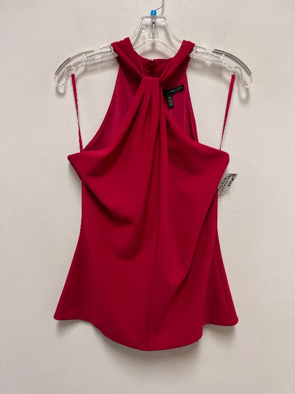 Top Sleeveless By White House Black Market In Red, Size: M