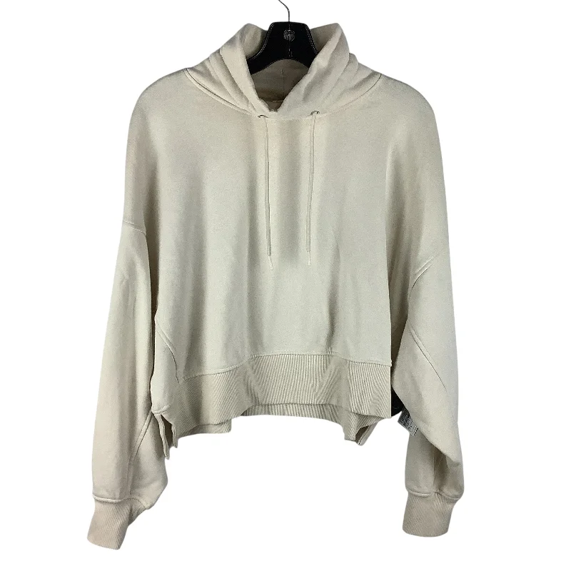 Athletic Sweatshirt Collar By Old Navy In Cream, Size: S