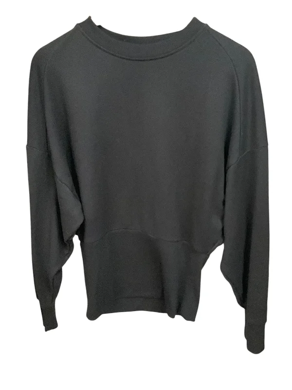 Sweatshirt Collar By Athleta In Black, Size: M