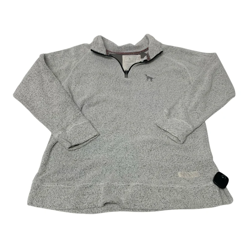 Sweatshirt Collar By So Fri Cozy In Grey, Size: M