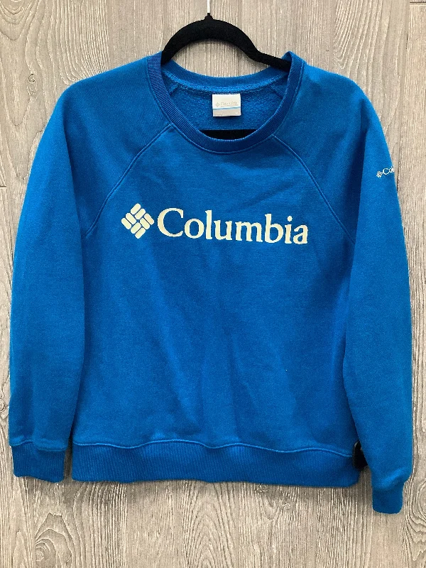 Sweatshirt Crewneck By Columbia In Blue, Size: M