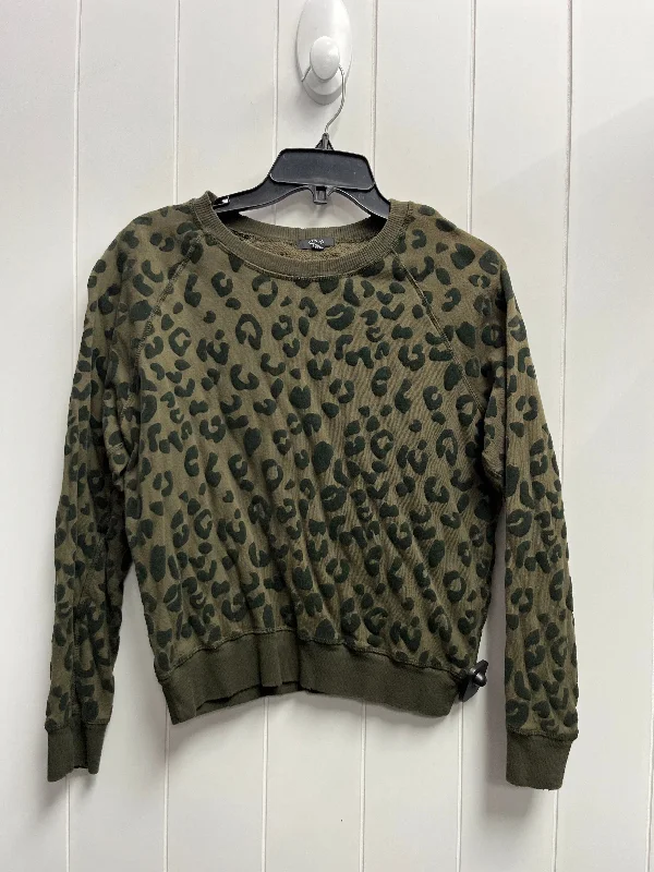 Sweatshirt Crewneck By Rails In Green, Size: Xs