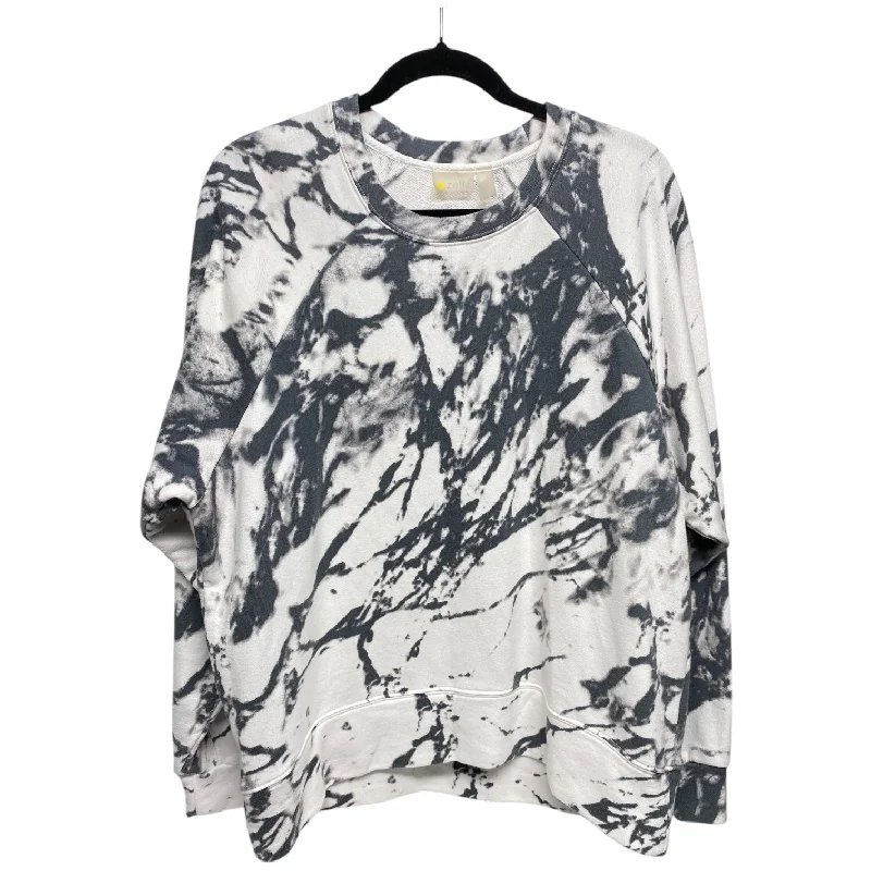 Sweatshirt Crewneck By Zella In Tie Dye Print, Size: L