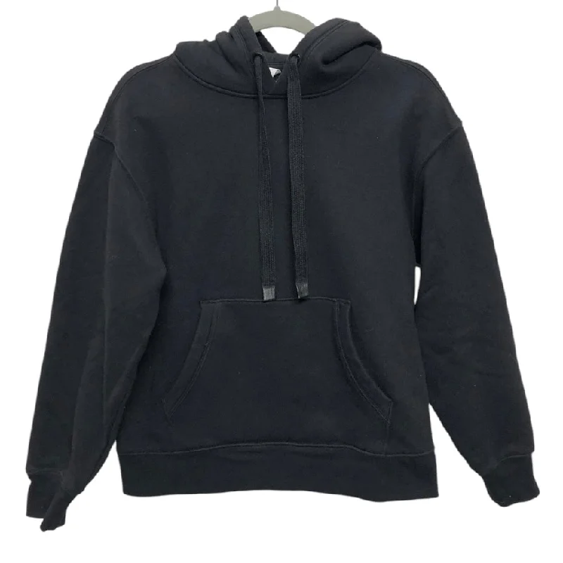 Sweatshirt Hoodie By Athleta In Black, Size: S