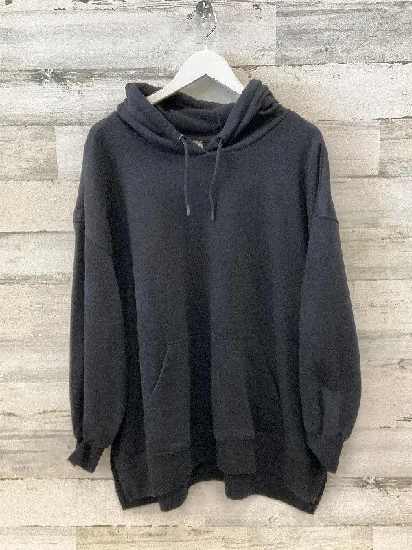 Sweatshirt Hoodie By Mta Pro In Black, Size: 3x