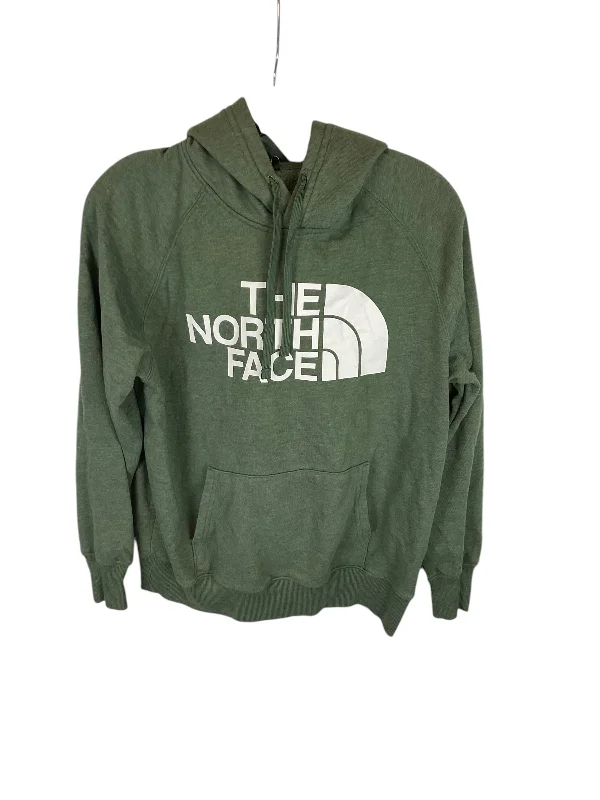 Sweatshirt Hoodie By The North Face In Green, Size: M