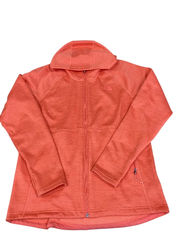 Sweatshirt Hoodie By The North Face In Orange, Size: L