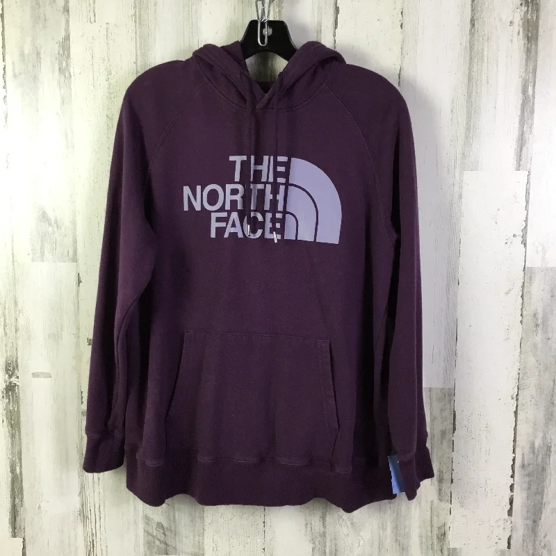 Sweatshirt Hoodie By The North Face In Purple, Size: L