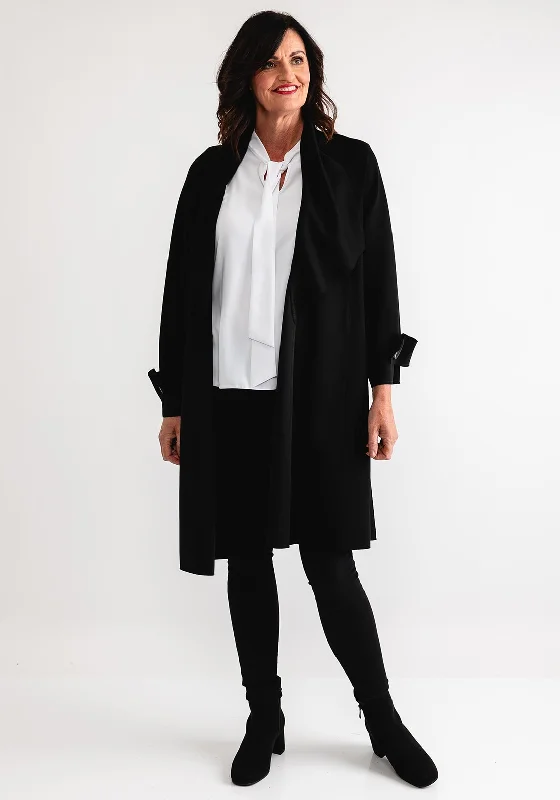 Joseph Ribkoff Open Front Jacket, Black