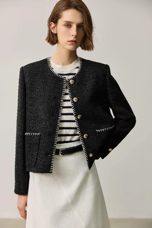 LILY Classic Tweed Short Jacket