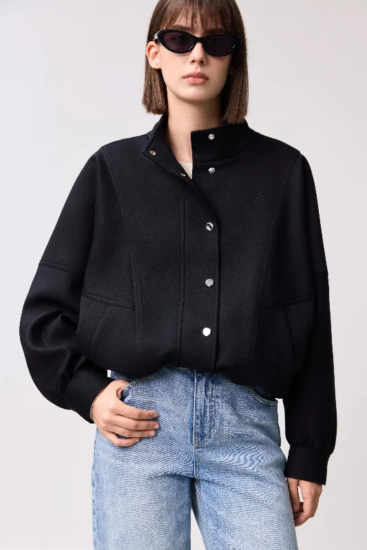 LILY Cotton Casual Batwing Sleeve Jacket