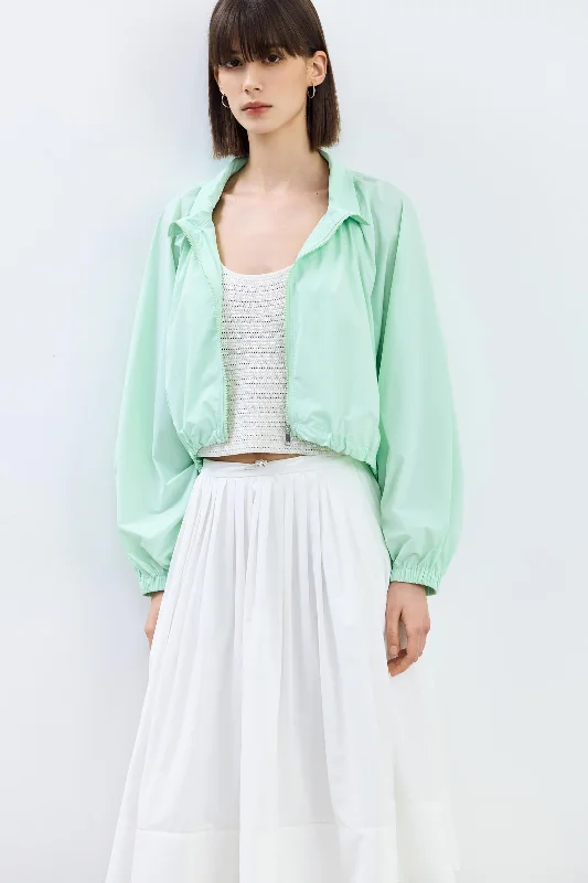 LILY Design Drawstring Short Jacket